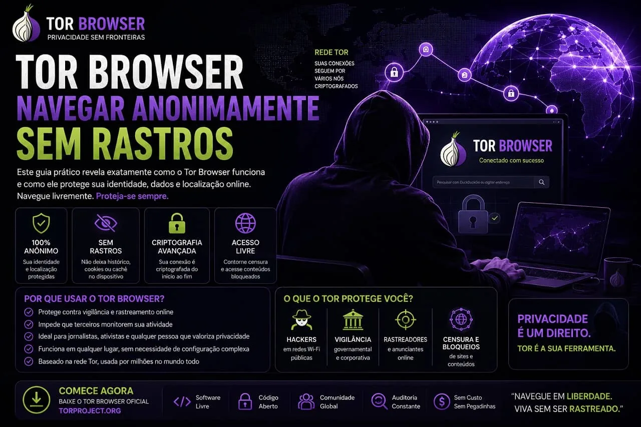 Tor Browser: Como Navegar Anonimamente Sem Rastros em 2026